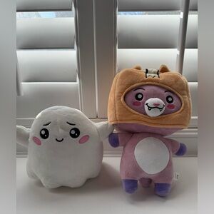New condition LankyBox Plush Toy Lot – Ghost & Foxy Plush – YouTube Kids Toys